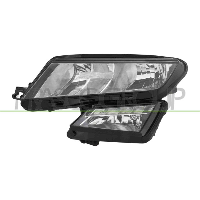 NEUTRO.jpg Proiettore Sinistro H7+H7 Elettrico Motore Luce Diurna Senza Fendinebbia Led Versione Elba SKODA KODIAQ Dal 09/2016 A