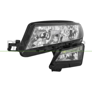 LIBRETTO_RICHIESTA_TARGA.JPG Proiettore Sinistro H7+H7 Elettrico Motore Luce Diurna Senza Fendinebbia Led Versione Elba SKODA KO
