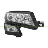 LIBRETTO_RICHIESTA_TARGA.JPG Proiettore Destro H7+H7 Elettrico Motore Luce Diurna Fendinebbia Led Versione Elba SKODA KODIAQ (NS