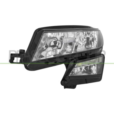 LIBRETTO_RICHIESTA_TARGA.JPG Proiettore Sinistro H7+H7 Elettrico Motore Luce Diurna Fendinebbia Led Versione Elba SKODA KODIAQ (