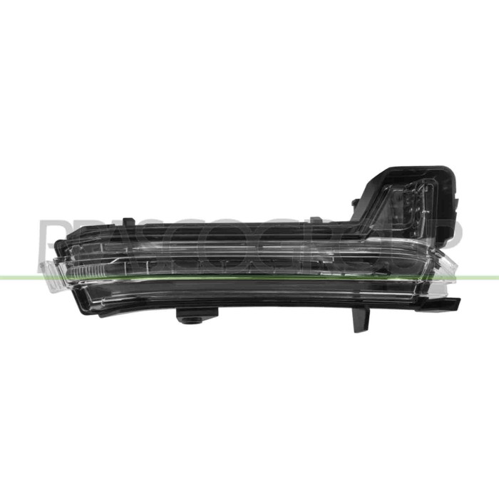 DX_SCRITTA_LOGO.jpg Fanale Per Retrovisore Destro Bianco Led Compatibile Per SKODA KAROQ Dal 11/2017 Al 12/2021 Codice Originale