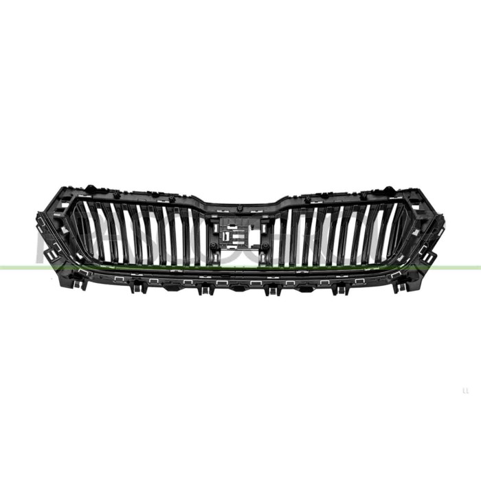 LIBRETTO_RICHIESTA_TARGA.JPG Griglia Radiatore Nera Compatibile Per SKODA KODIAQ Dal 05/2021 Al 02/2024 Codice Originale 5658536