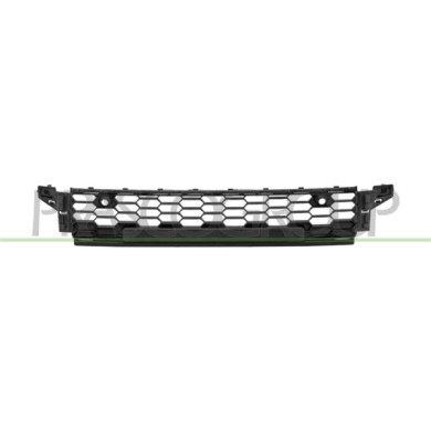 NEUTRO.jpg Griglia Paraurti Anteriore Centrale Nera Con Fori Pdc Compatibile Per SKODA KODIAQ Dal 05/2021 Al 02/2024 565853677C9