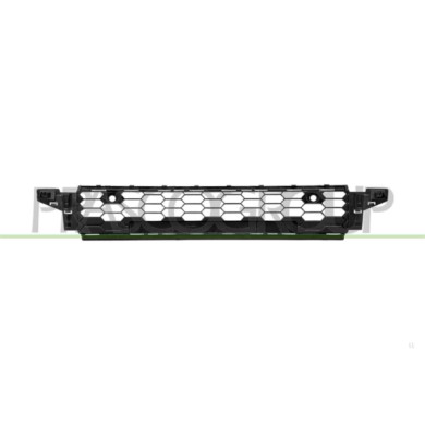 LIBRETTO_RICHIESTA_TARGA.JPG Griglia Paraurti Anteriore Centrale Nera Con Fori Pdc Compatibile Per SKODA KODIAQ Dal 05/2021 Al 0