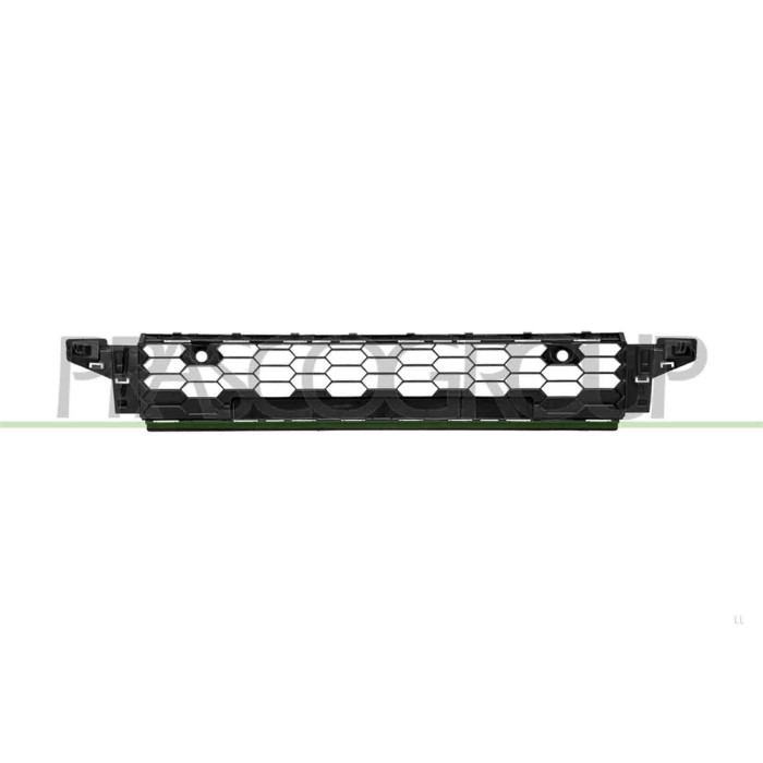 LIBRETTO_RICHIESTA_TARGA.JPG Griglia Paraurti Anteriore Centrale Nera Con Fori Pdc Compatibile Per SKODA KODIAQ Dal 05/2021 Al 0