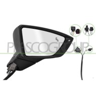 LIBRETTO_RICHIESTA_TARGA.JPG Retrovisore Destro Elettrico Con Primer Termico Con Fanale Con Blis Convesso 8 Pins SEAT IBIZA Dal 