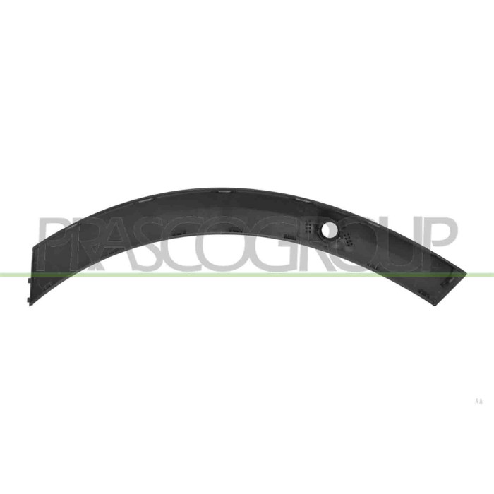 LIBRETTO_RICHIESTA_TARGA.JPG Parafanghino Anteriore Sinistro Parte Anteriore Nero Goffrato Con Traccia Park Assist+Supporti SEAT