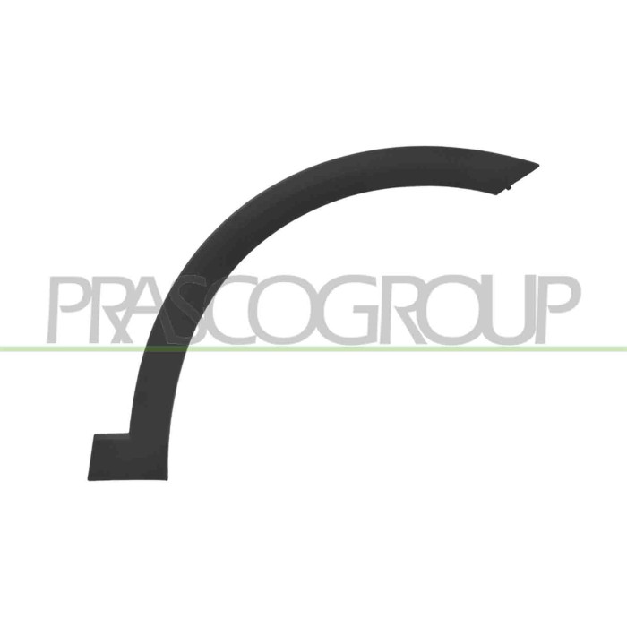 DX_SCRITTA_LOGO.jpg Parafanghino Anteriore Destro Parte Posteriore Nero Goffrato Compatibile Per SEAT ARONA Dal 12/2017 Al 07/20