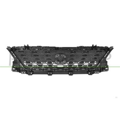 LIBRETTO_RICHIESTA_TARGA.JPG Griglia Radiatore Nera Lucida Con Cornice Cromata Con Inserti Cromati SEAT ARONA Dal 12/2017 Al 07/