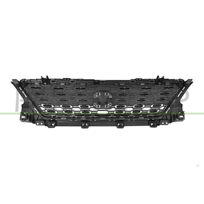 LIBRETTO_RICHIESTA_TARGA.JPG Griglia Radiatore Nera Lucida Con Cornice Cromata Con Inserti Cromati SEAT ARONA Dal 12/2017 Al 07/