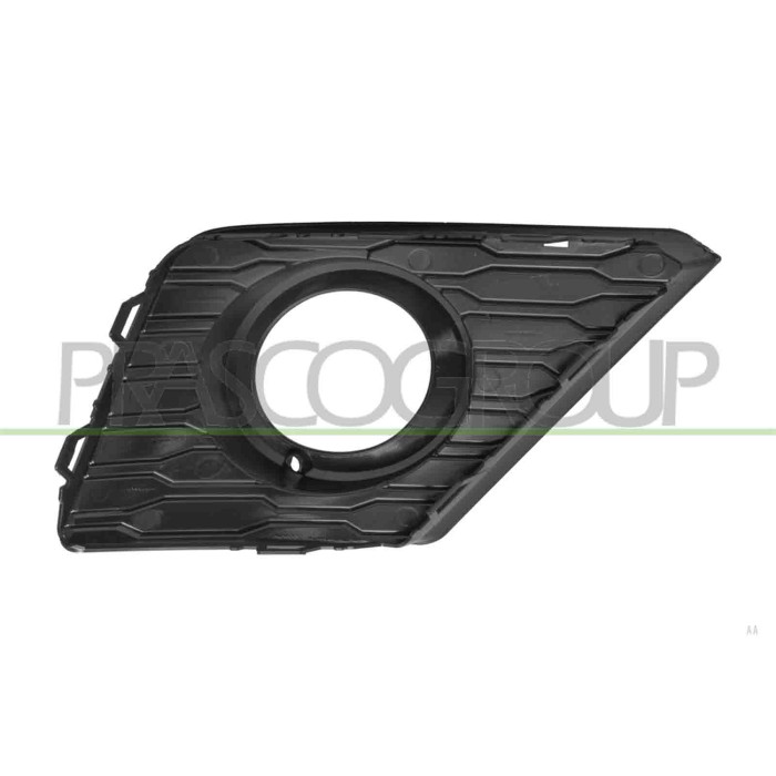 LIBRETTO_RICHIESTA_TARGA.JPG Griglia Sinistra Paraurti Anteriore Nera Con Sede Fendi Mod. Compatibile Per SEAT ARONA Dal 12/2017