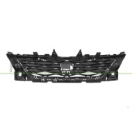 LIBRETTO_RICHIESTA_TARGA.JPG Griglia Radiatore Verniciata Nera Lucida Compatibile Per SEAT ATECA (KH7) Dal 03/2016 Al 06/2020 Co