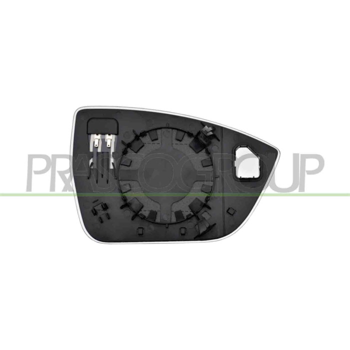 LIBRETTO_RICHIESTA_TARGA.JPG Piastra Specchio Sinistra Termica Convessa Compatibile Per SEAT ATECA (KH7) Dal 03/2016 Al 06/2020 