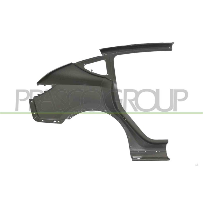 LIBRETTO_RICHIESTA_TARGA.JPG Parafango Posteriore Sinistro Compatibile Per TESLA MODEL Y Dal 04/2019 Al 05/2025 Codice Originale