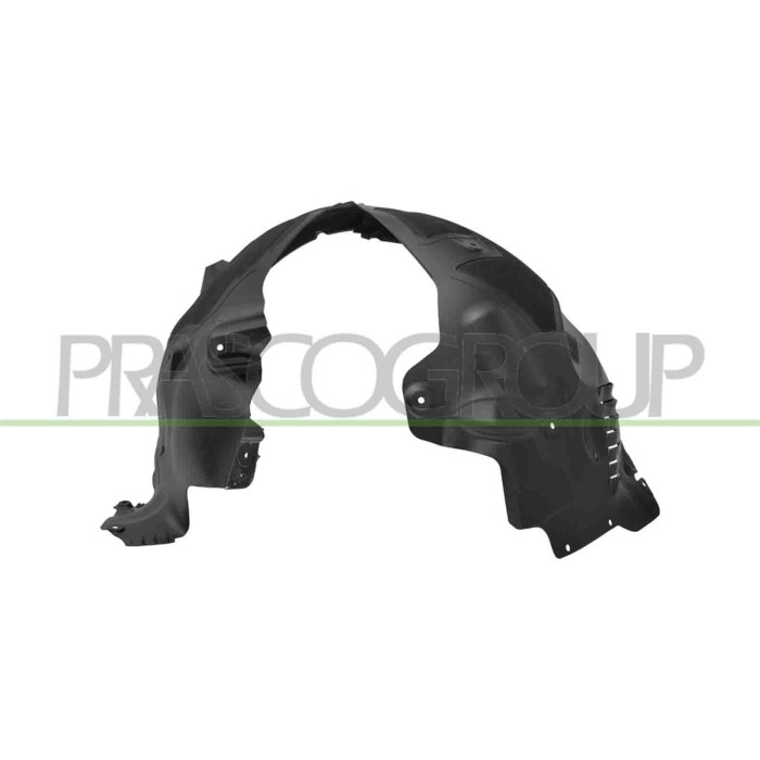 LIBRETTO_RICHIESTA_TARGA.JPG Passaruota Anteriore Sinistro Stampaggio Ad Iniezione Compatibile Per TESLA MODEL Y Dal 04/2019 Al 