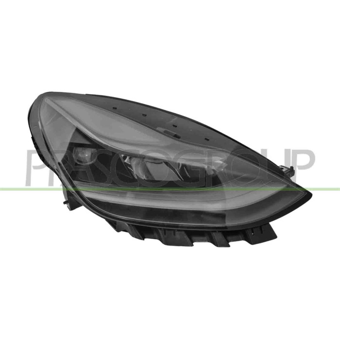 LIBRETTO_RICHIESTA_TARGA.JPG Proiettore Destro Elettrico Con Motore Led Compatibile Per TESLA MODEL Y Dal 04/2019 Al 05/2025 Cod