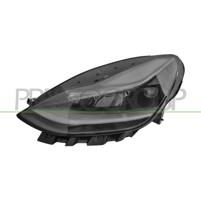 LIBRETTO_RICHIESTA_TARGA.JPG Proiettore Sinistro Elettrico Con Motore Led Compatibile Per TESLA MODEL Y Dal 04/2019 Al 05/2025 C