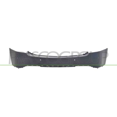 LIBRETTO_RICHIESTA_TARGA.JPG Paraurti Posteriore Con Primer Con Fori Pdc+Supporti Compatibile Per TESLA MODEL X Dal 01/2016 Al 1