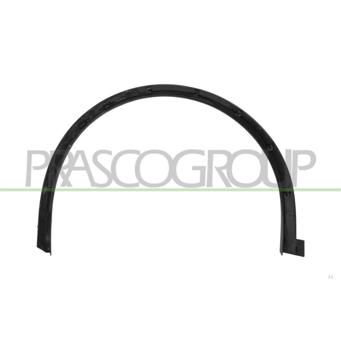 LIBRETTO_RICHIESTA_TARGA.JPG Parafanghino Anteriore Destro Nero Goffrato Compatibile Per TESLA MODEL X Dal 01/2016 Al 12/2020 Co