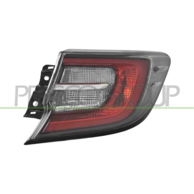 LIBRETTO_RICHIESTA_TARGA.JPG Fanale Posteriore Destro Esterno Con Porta Lampada Led Compatibile Per TOYOTA COROLLA (E210) Dal 03