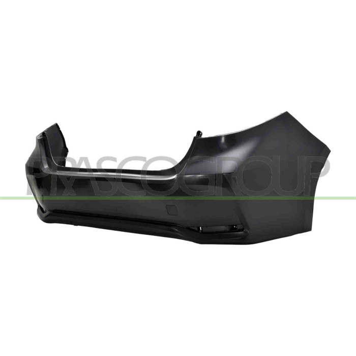 NEUTRO.jpg Paraurti Posteriore Nero Liscio Da Primerizzare Tappo Coprigancio Tracce Pdc TOYOTA COROLLA SEDAN (E210) Dal 03/2019 