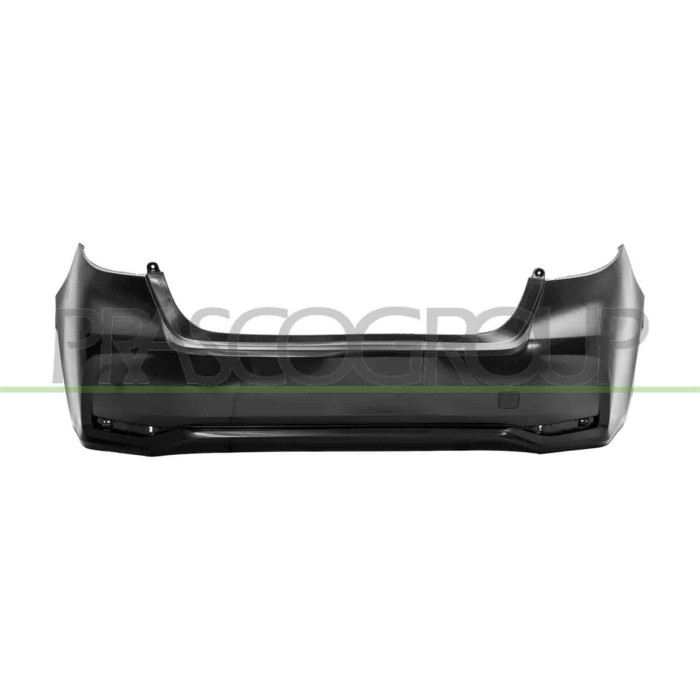 LIBRETTO_RICHIESTA_TARGA.JPG Paraurti Posteriore Nero Liscio Da Primerizzare Tappo Coprigancio Tracce Pdc TOYOTA COROLLA SEDAN (