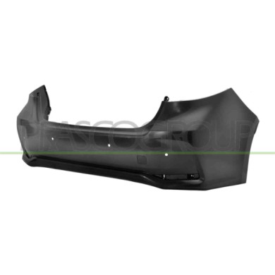 NEUTRO.jpg Paraurti Posteriore Nero Liscio Da Primerizzare Fori Pdc Tracce Park Assist TOYOTA COROLLA SEDAN (E210) Dal 03/2019 A