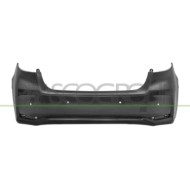 LIBRETTO_RICHIESTA_TARGA.JPG Paraurti Posteriore Nero Liscio Da Primerizzare Fori Pdc Tracce Park Assist TOYOTA COROLLA SEDAN (E
