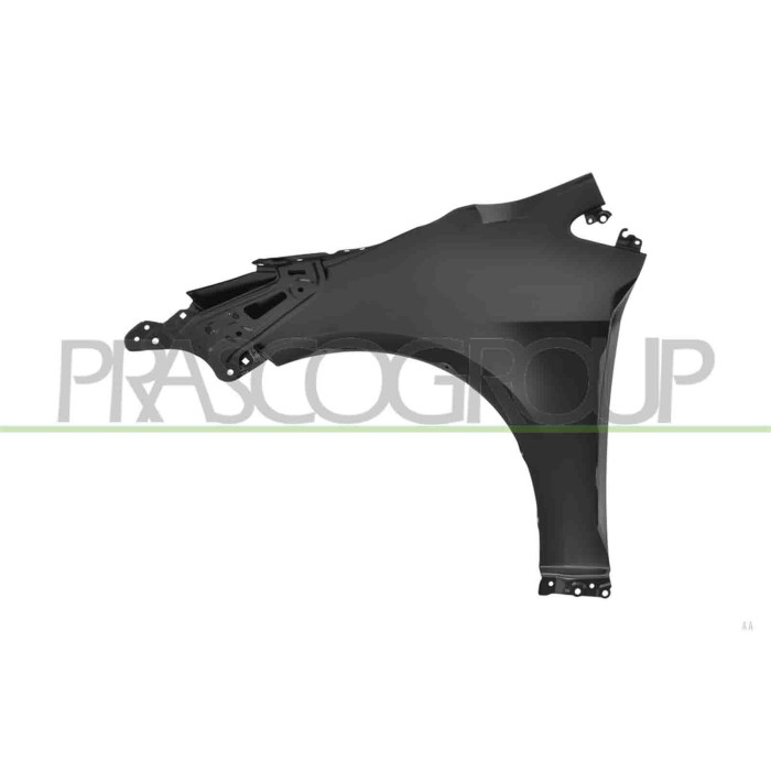 LIBRETTO_RICHIESTA_TARGA.JPG Parafango Anteriore Destro Compatibile Per TOYOTA COROLLA SEDAN (E210) Dal 03/2019 Al 02/2023 Codic