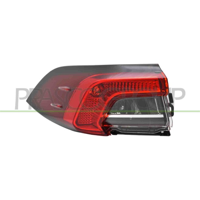 LIBRETTO_RICHIESTA_TARGA.JPG Fanale Posteriore Sinistro Esterno Con Cablaggio Led TOYOTA COROLLA SEDAN (E210) Dal 03/2019 Al 02/