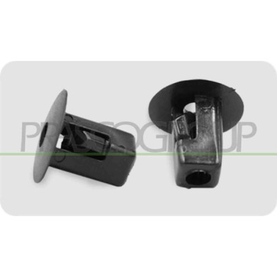 NEUTRO.jpg Madrevite (7 Pezzi) Lunghezza 16.5 Mm Larghezza 6 Mm Testa 18 Mm Foro 8.5 Mm CITROEN C1 Dal 06/2005 Al 12/2008 901890