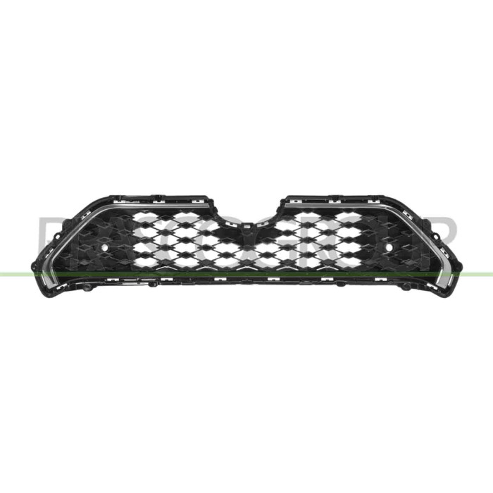 NEUTRO.jpg Griglia Radiatore Nera Lucida Con Modanatura Cromata Con Fori Pdc+Supporti TOYOTA RAV 4 Dal 04/2019 Al 04/2026 531024