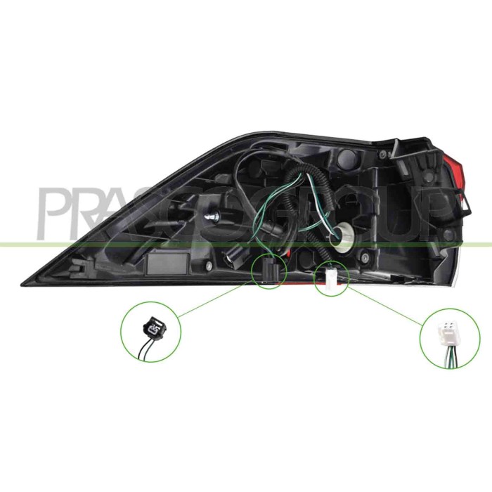 LIBRETTO_RICHIESTA_TARGA.JPG Fanale Posteriore Destro Esterno Senza Portalampad Led Compatibile Per TOYOTA RAV 4 Dal 04/2019 Al 