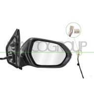 LIBRETTO_RICHIESTA_TARGA.JPG Retrovisore Destro Elettrico Con Primer Con Fanale Convesso 5 Pins Compatibile Per TOYOTA YARIS Dal