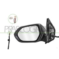 LIBRETTO_RICHIESTA_TARGA.JPG Retrovisore Sinistro Elettrico Con Primer Termico Con Fanale Convesso 6 Pins TOYOTA YARIS Dal 06/20