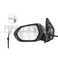 LIBRETTO_RICHIESTA_TARGA.JPG Retrovisore Sinistro Elettrico Con Primer Termico Chiudibile Con Fanale Convesso 8 Pins TOYOTA YARI