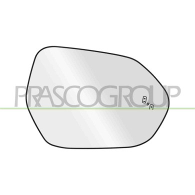 DX_SCRITTA_LOGO.jpg Piastra Specchio Destra Termica Con Blis Convessa Compatibile Per TOYOTA COROLLA (E210) Dal 03/2019 Al 02/20