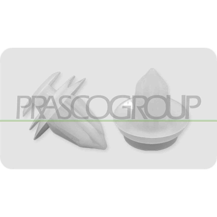 NEUTRO.jpg Clips Fissaggio Pannelli (7 Pezzi) Compatibile Per CITROEN C1 Dal 06/2005 Al 12/2008 Codice Originale 9046710161