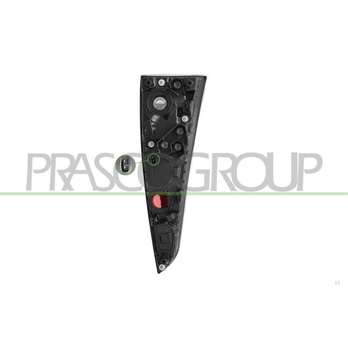LIBRETTO_RICHIESTA_TARGA.JPG Fanale Posteriore Destro Inferiore Senza Portalampada Compatibile Per TOYOTA PRIUS (XW50) Dal 03/20