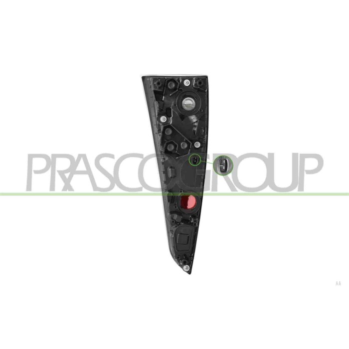 LIBRETTO_RICHIESTA_TARGA.JPG Fanale Posteriore Inferiore Sinistro Senza Portalampada Compatibile Per TOYOTA PRIUS (XW50) Dal 03/