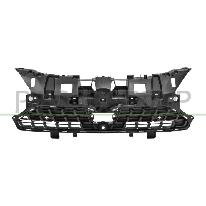 NEUTRO.jpg Griglia Radiatore Nera Lucida Con Fori Pdc+Supporti Con Foro Telecamera TOYOTA YARIS CROSS Dal 08/2020 in poi 531010D