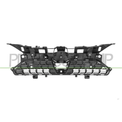 LIBRETTO_RICHIESTA_TARGA.JPG Griglia Radiatore Nera Lucida Con Fori Pdc+Supporti Con Foro Telecamera TOYOTA YARIS CROSS Dal 08/2