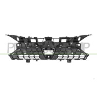 LIBRETTO_RICHIESTA_TARGA.JPG Griglia Radiatore Nera Lucida Con Fori Pdc+Supporti Con Foro Telecamera TOYOTA YARIS CROSS Dal 08/2