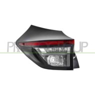 LIBRETTO_RICHIESTA_TARGA.JPG Fanale Posteriore Sinistro Esterno Con Porta Lampada Versione Valeo TOYOTA YARIS CROSS Dal 08/2020 