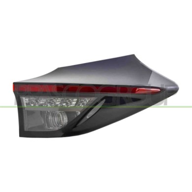 DX_SCRITTA_LOGO.jpg Fanale Posteriore Destro Esterno Con Porta Lampada Led Versione Valeo TOYOTA YARIS CROSS Dal 08/2020 in poi 