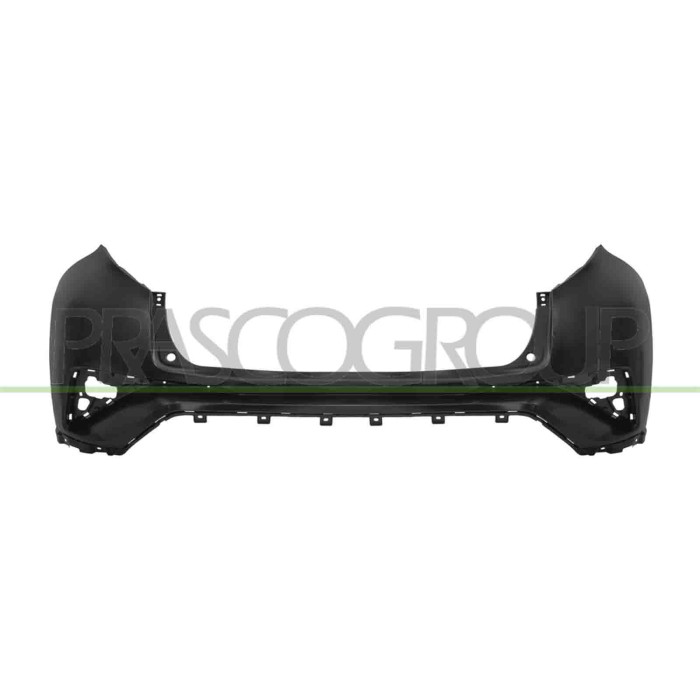 LIBRETTO_RICHIESTA_TARGA.JPG Paraurti Posteriore Nero Liscio Da Primerizzare Con Fori Park Assist TOYOTA C-HR Dal 09/2016 Al 12/