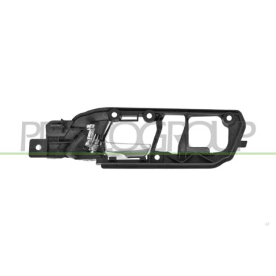 LIBRETTO_RICHIESTA_TARGA.JPG Maniglia Anteriore Destra Interna Con Leva Cromata Con Mostrina Nera VOLKSWAGEN POLO Dal 08/2001 Al