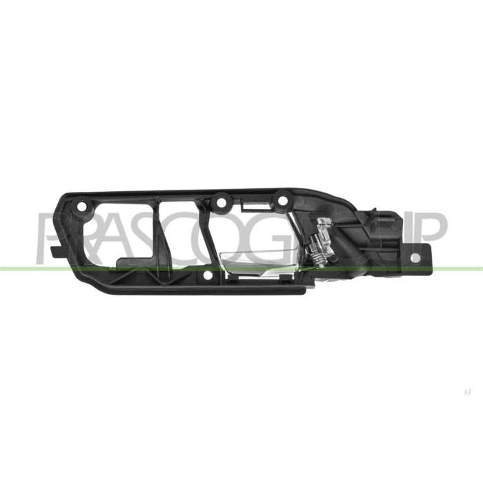 LIBRETTO_RICHIESTA_TARGA.JPG Maniglia Anteriore Sinistra Interna Con Leva Cromata Mostrina Nera VOLKSWAGEN POLO Dal 08/2001 Al 0