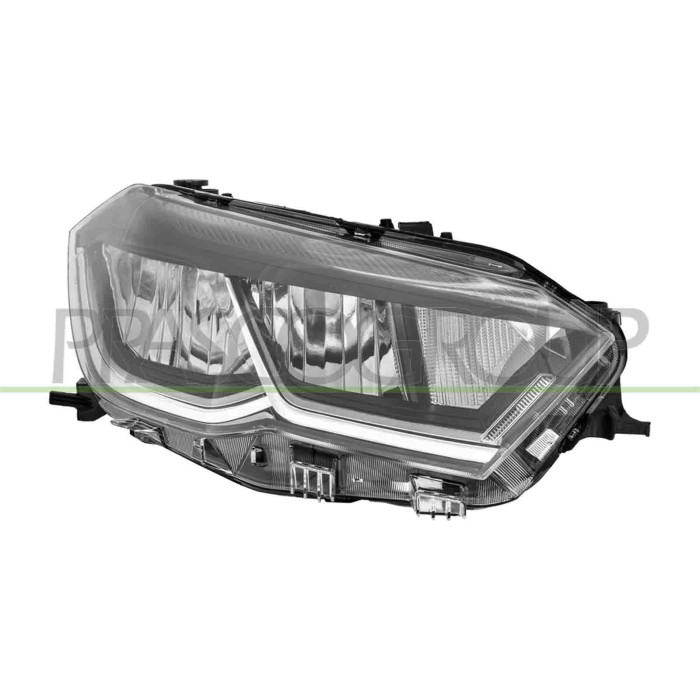 LIBRETTO_RICHIESTA_TARGA.JPG Proiettore Destro Elettrico Con Motore Led Versione Valeo Compatibile Per VOLKSWAGEN POLO Dal 05/20