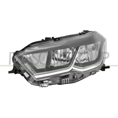 LIBRETTO_RICHIESTA_TARGA.JPG Proiettore Sinistro Elettrico Con Motore Led Versione Valeo Compatibile Per VOLKSWAGEN POLO Dal 05/